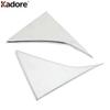 Rear Window Spoiler Cover Trim For KIA Sportage 2016 2017 2018   Chrome Car Side Wing Triangle Frame Trims Accessories