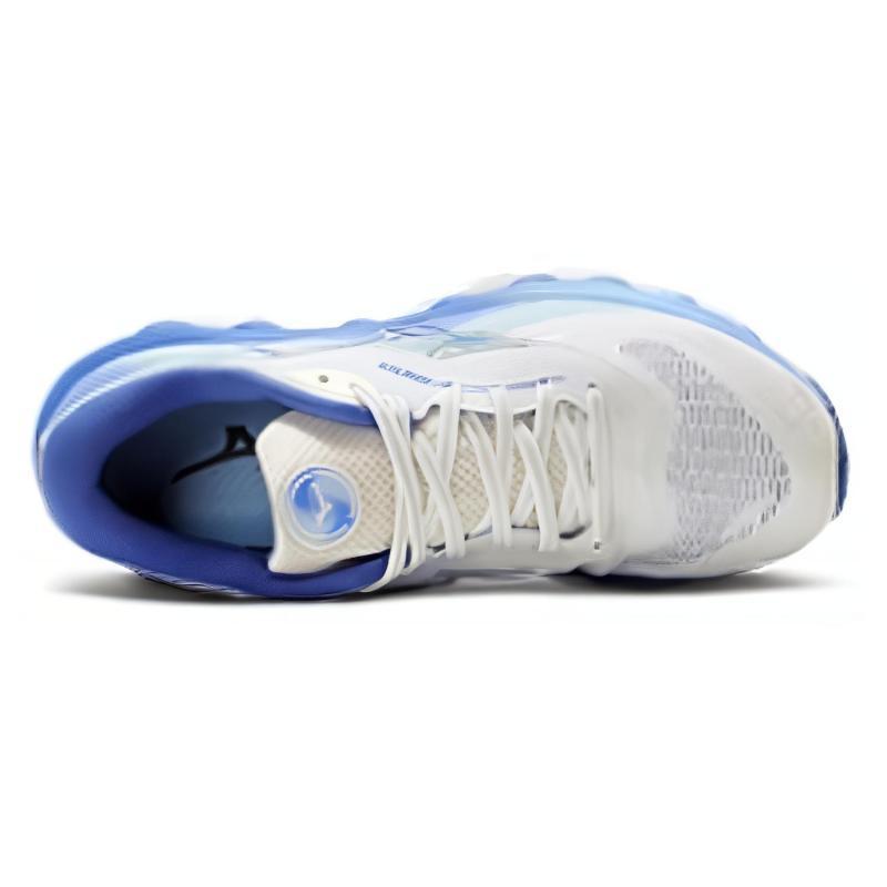 Mizuno Sneakers da donna Wave Sky 7 'Blu Bianco' J1GD230274