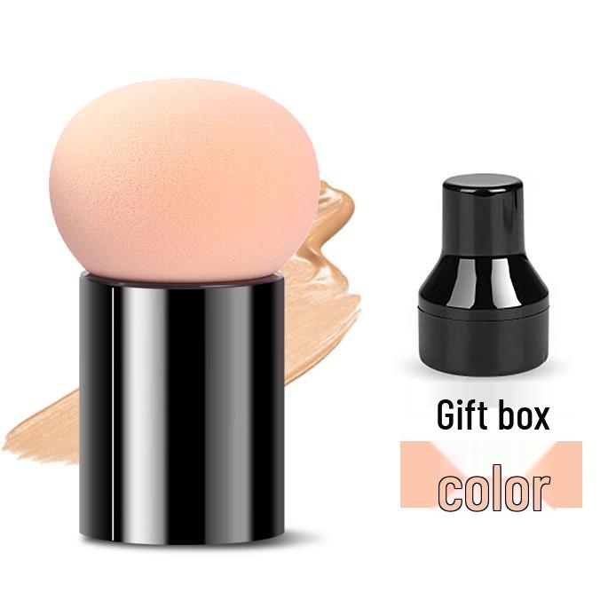 

Mushroom Powder Puff: Super Soft, Non-Absorbing Makeup Sponge for Foundation, Dry/Wet Use.