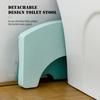 Abnehmbarer Toilettenhocker mit rutschfester Basis, spleißbarer Töpfchen-Hocker, Sitzhaltung, Fußhocker, Badezimmer-Toilette-Töpfchen