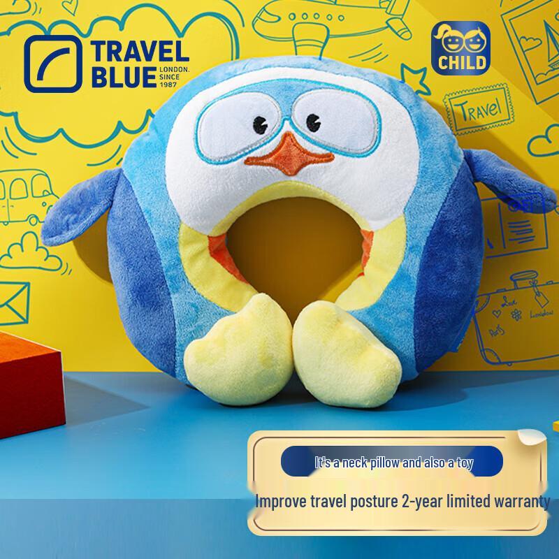 Travel Blue Kids Multi-functional Travel U-Pillow