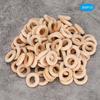 200pcs Smooth Surface Wooden Rings Log Color Wood Circles DIY Crafts Accessory  Jewelry Making