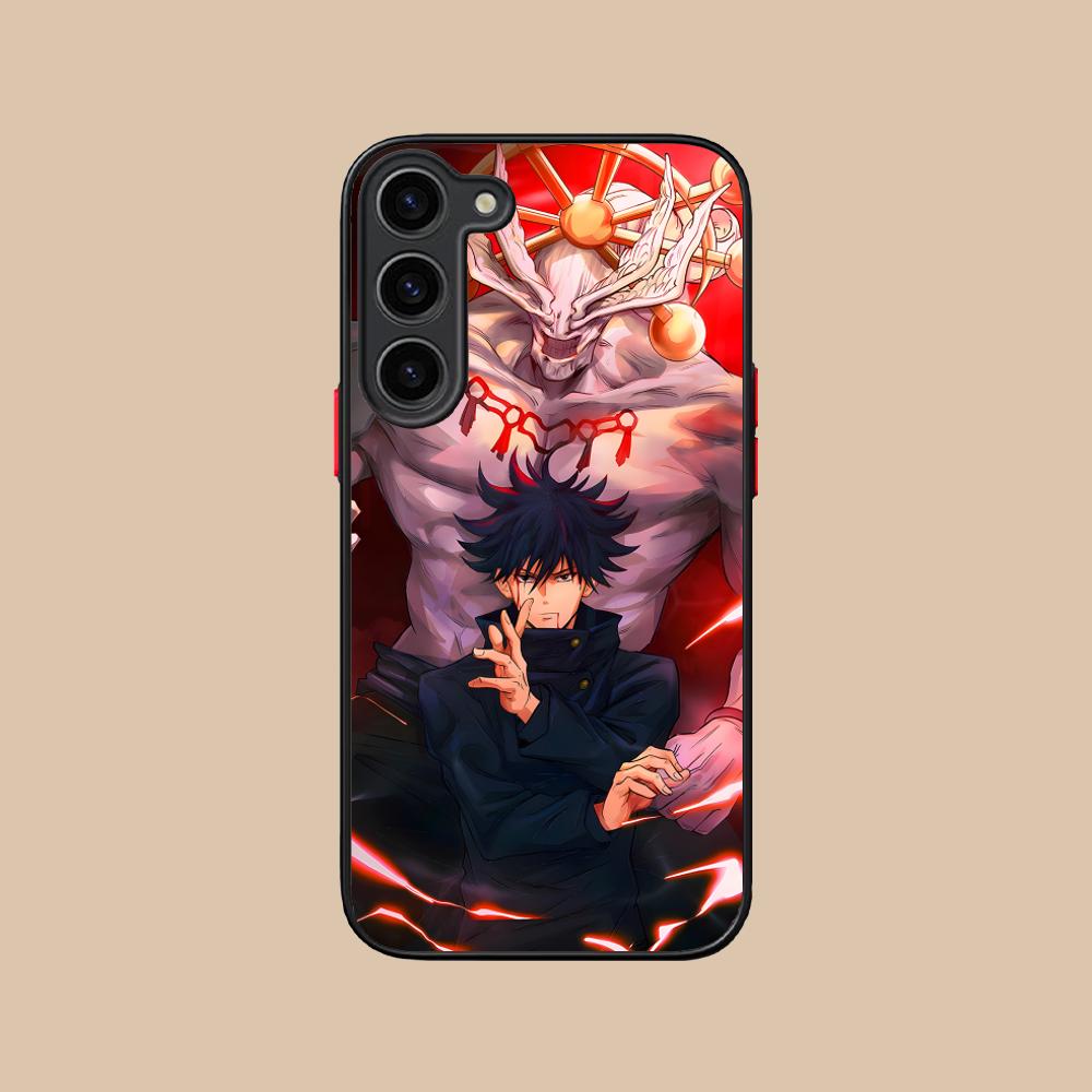 Jujutsu Kaisen Megumi Mobile Phone Case for Samsung Galaxy S25 S24 S23 S22 S21 Plus FE Ultra Colour Silicone Cover Luxury Cover