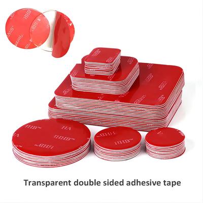 Transparentes doppelseitiges Acrylklebeband, starker Klebstoff, wasserdicht, spurlos, hohe Temperaturbeständigkeit