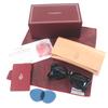 Excellent JACQUESMARIEMAGE  sunglasses FONTAINEBLEAU black mens JMMFU-6W Used