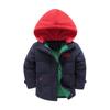 Guttefortykket hette avtakbar dunjakke Guttedunbomullsjakke Baby Medium og Eldre Barnes dunjakke