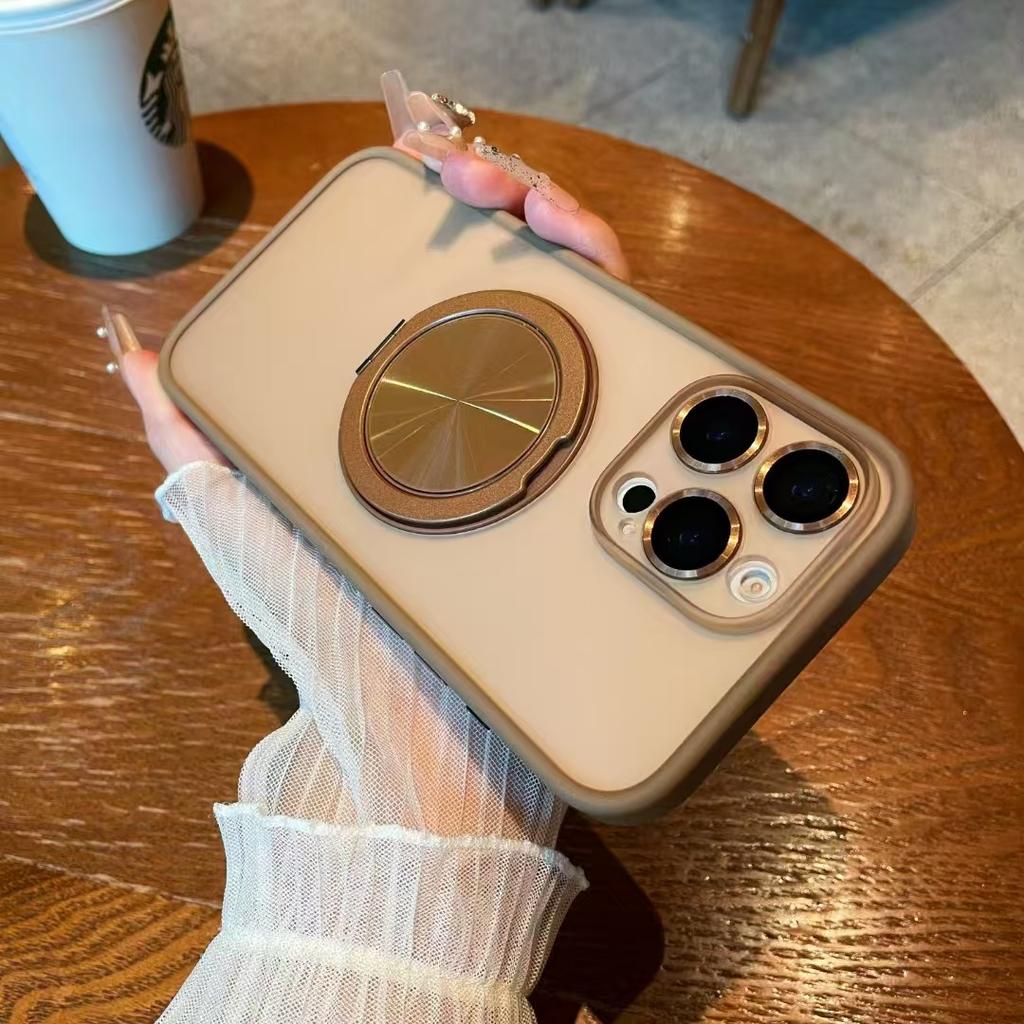 Advanced Sense Apple 16promax Magnetic Rotating Bracket IPhone 15/14 Lens Protective Film Full Package