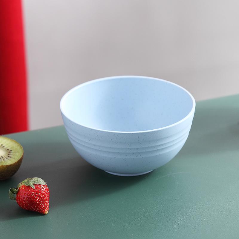 12cm Japanese Rice Bowl Soup Noodle Creative Fruit Salad Wheat Flavor Family Children Daily Use Small Bowl 2pcs Set