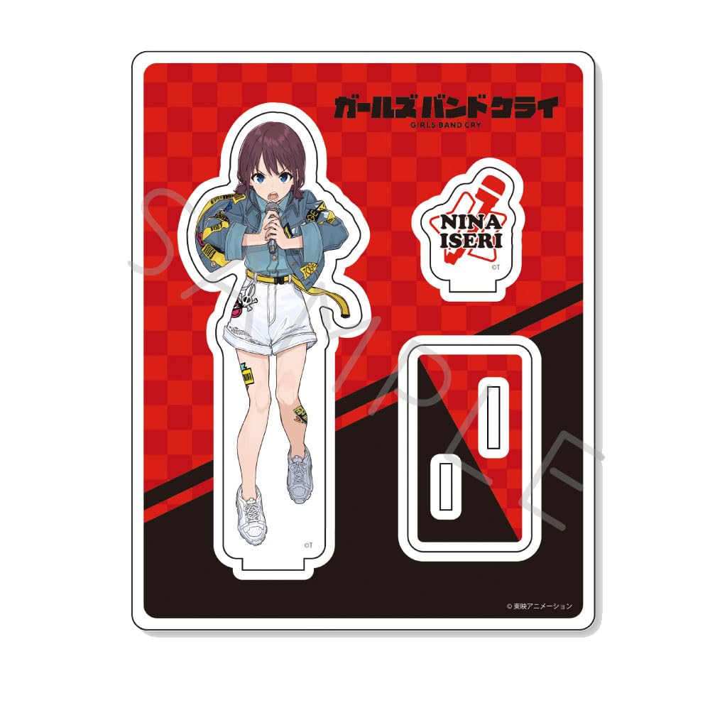 

TV anime Band Acrylic stand A Girls Cry [Nina Iseri]
