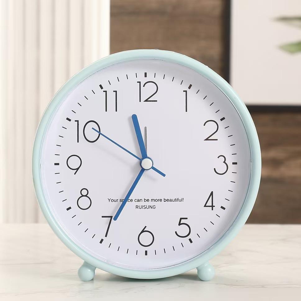 

Fashion Alarm Clock Head of The Bed for Children Cute and Simple Students Use New Clear Learning Clock Simple Clock Seat Clock