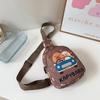 Capybara Cartoon Print Chest Bag Backpack Waist Bags Lightweight Stylish Gift