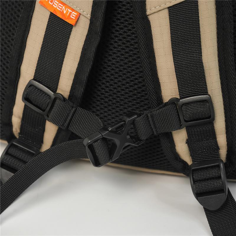 Leichter Nylon-Rucksack für Damen & Herren – Wasserdichtes Outdoor-Design mit mehreren Taschen, Ideal zum Wandern und Reisen