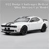 1/22 Scale Dodge Challenger Redeye Hellcat Super Muscle Sports CarAlloy Metal Diecast Car Model Birthday Gift Collection Decoration