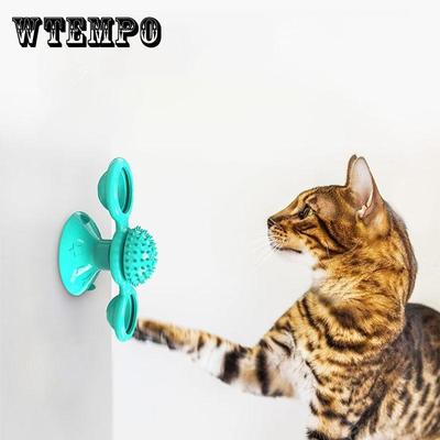 Rotating Cat Windmill Double Ball Turntable Cat Scratching Hair Artifact Cat Toy Pet Supplies