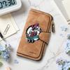 Skull Pattern Long Wallet Multi Card Holder Fashion Portable Purse
