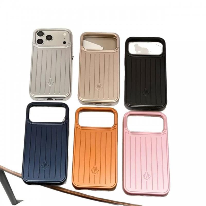RIMOWA Style Phone Case IPhone 17 Pro Max 16 15 14 13 Shockproof Anti-Scratch Full Cover