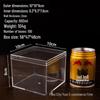 Transparent Acrylic Storage Box with Lid for Jewelry, Gifts, or Wedding Candy Display