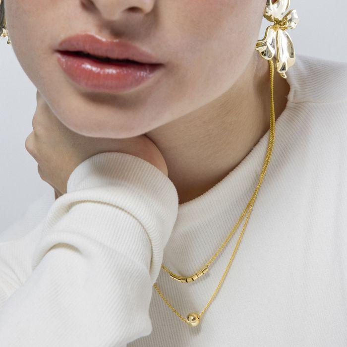 Collier - Luxenter - Nothie - Or jaune 18 carats - Zircon - Boucle réglable
