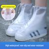 Non-Slip Waterproof Silicone Boot Covers for Men & Women - Thickened, Wear-Resistant, Mid-Calf Rain Protection
