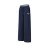 Tennis Fashion Minimalist Classic Retro Casual Versatile Loose Comfortable Knitted Sports Pants Women Bottoms Sky-Blue A11W613603FBU