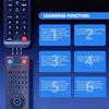 Ergonomic Voice Activated TV Remote For Streaming And Durability