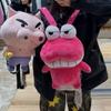 Crayon Shinchan Buriburizaemon Waniyama San Cute Plush Backpack Doll Handbag