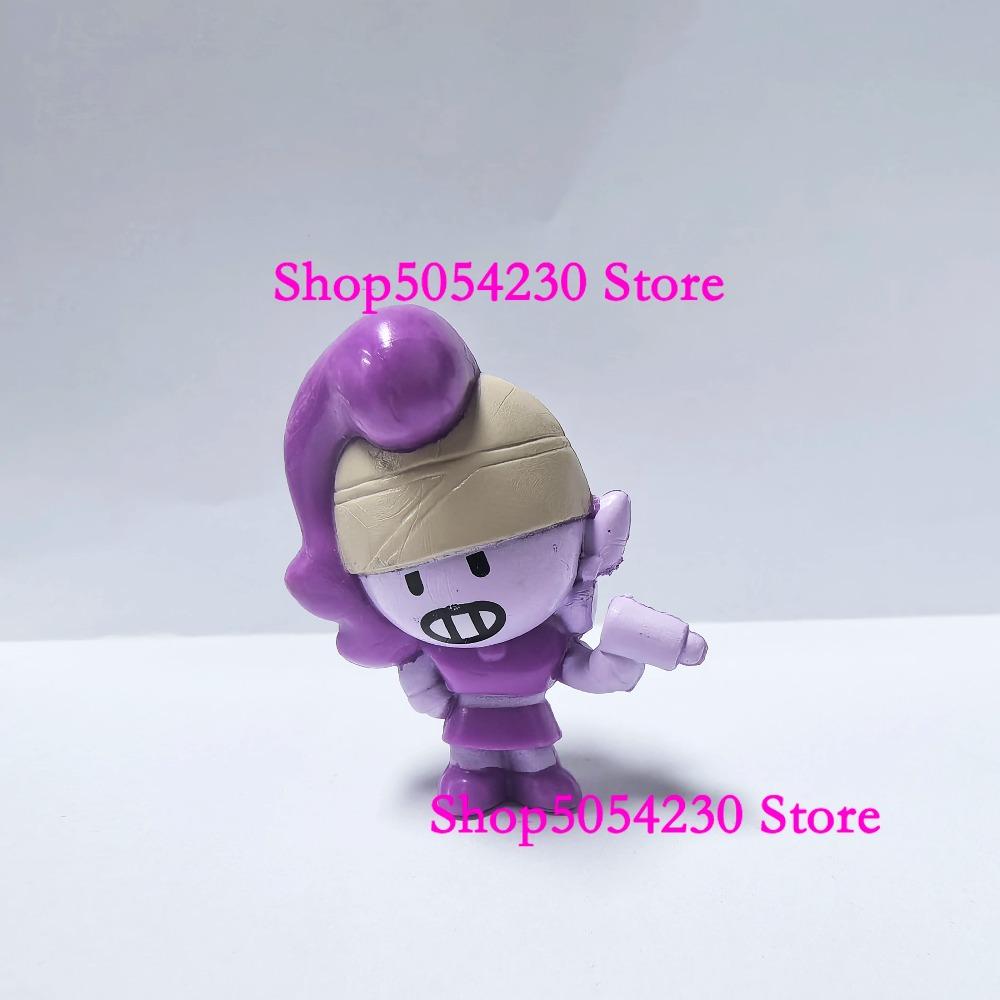 NEW Fashion Cartoon Dolls Original Model Mini Anime Figures Brawl-Stars Decoration Star-Player Collectible for Christmas Gifts