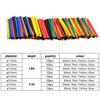 24TE 328 Pieces Electric Insulation Heat-Shrink Tube Wire Shrink Wraps Assortment Eco-Friendly Material Easy to Use