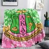 1PC AKA Print Flannel Blanket, High quality All Seasons, Home Decor, Warmth and Comfort, Perfect for Christmas Gifts