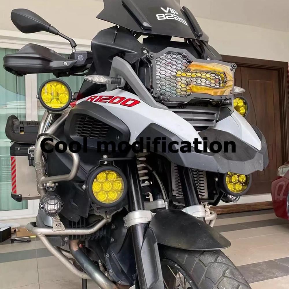 Motorcycle Fog Light LED Bracket Auxiliary Lights Holder Support For BMW R1250GS LC R1250 R 1250 GS ADV Adventure GSA 2019 2020