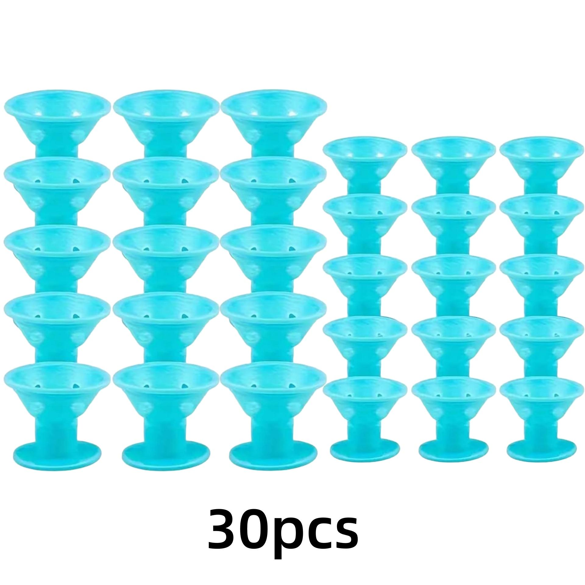 

Набор бигуди для волос 10-30 шт. Безнагревные инструменты для укладки для всех типов волос. Легкие инструменты для DIY завивки. Силиконовые бигуди в форме колокольчика. Аксессуары для укладки волос.