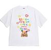 Korean Style Versatile Fashion Retro Cute Cat with Pink Gun TShirt Korean Text Graphic Casual Unisexs Clothing Women 2026 Summer
