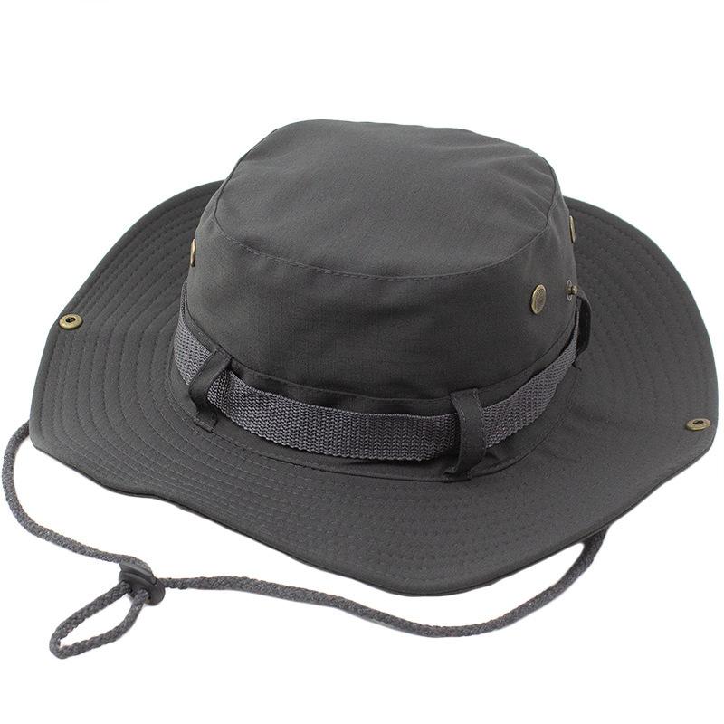 Bucket hat summer hat fishing visor adult men and women outdoor climbing sun hat foldable large brim