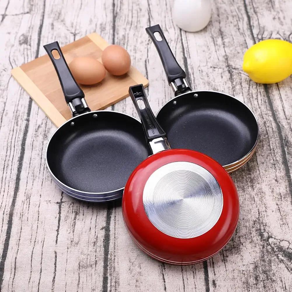 Tigaie de 12,5 cm Egg Master Pancake Maker Vase de gătit Oală cu tehnologie antiaderență
