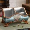 Resin Remote Control Box 3 Compartment Desktop Storage Box Remote Control Holder  Coffee Table