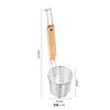 Stainless Steel Large Colander French Fries Pasta Basket Hot Pot Skimmer Strainer Drainer Oil Filter Home Cooking Utensils