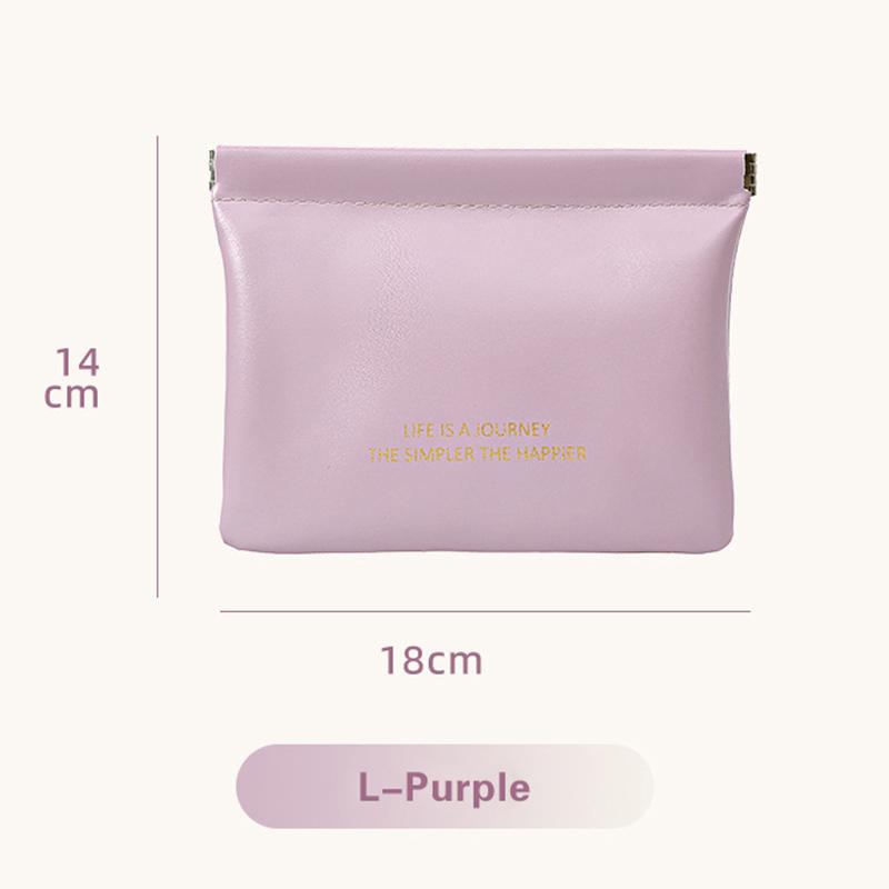 Portable PU Earphone Wire Bag Cosmetics Lipsticks Holder Case Coin Cards Pouch Travel Jewelry Sundries Organizer Pouch Mini Bag