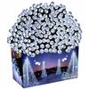Christmas Lights 200 LEDs 12.7M Cool White Ip44 8 Modes
