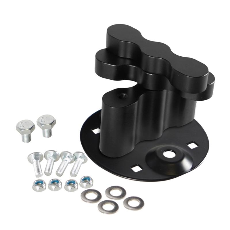 Gas n Fastener and Aluminum Alloy Holder Oil s Petrol n Bracket Pack Mount Fit for Motorcycle -Road Vehicle