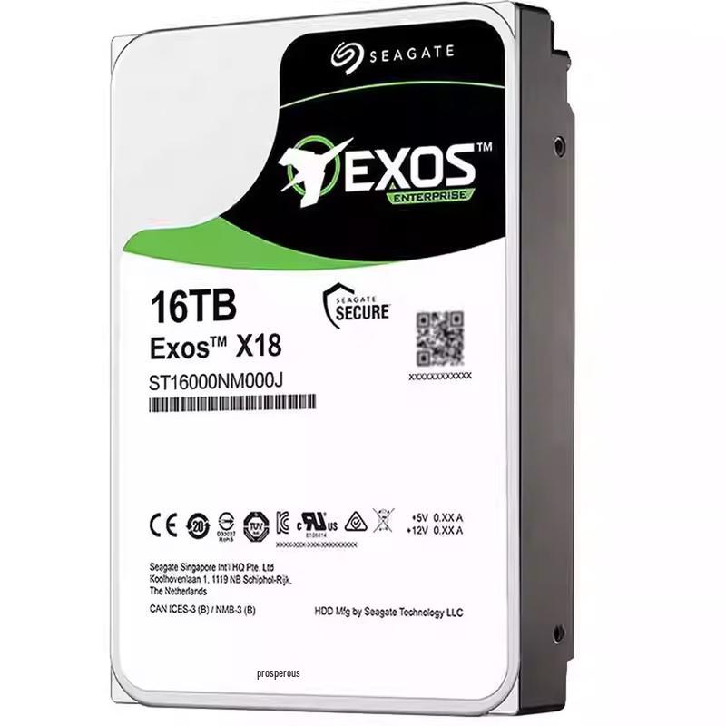 Seagate Exos X16 16TB Enterprise SATA Hard Drive