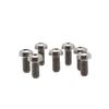 Titanium Alloy Pan Head Screws - Corrosion Resistant, Extended Sizes: M2, M2.5, M3, M4, M6