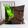 Roronoa Zoro Animation O-One P-Piece Pillow Case Square Pillow Bedroom Sofa Leisure Comfort CushionLiving Room Home Decoration