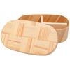 Try Wood Magewappa Bentwood Bento Box Oval Cedar Lunch 18 X 10 6cm Hita Made In Japan Traditional Japanese Lunchbox with Divider