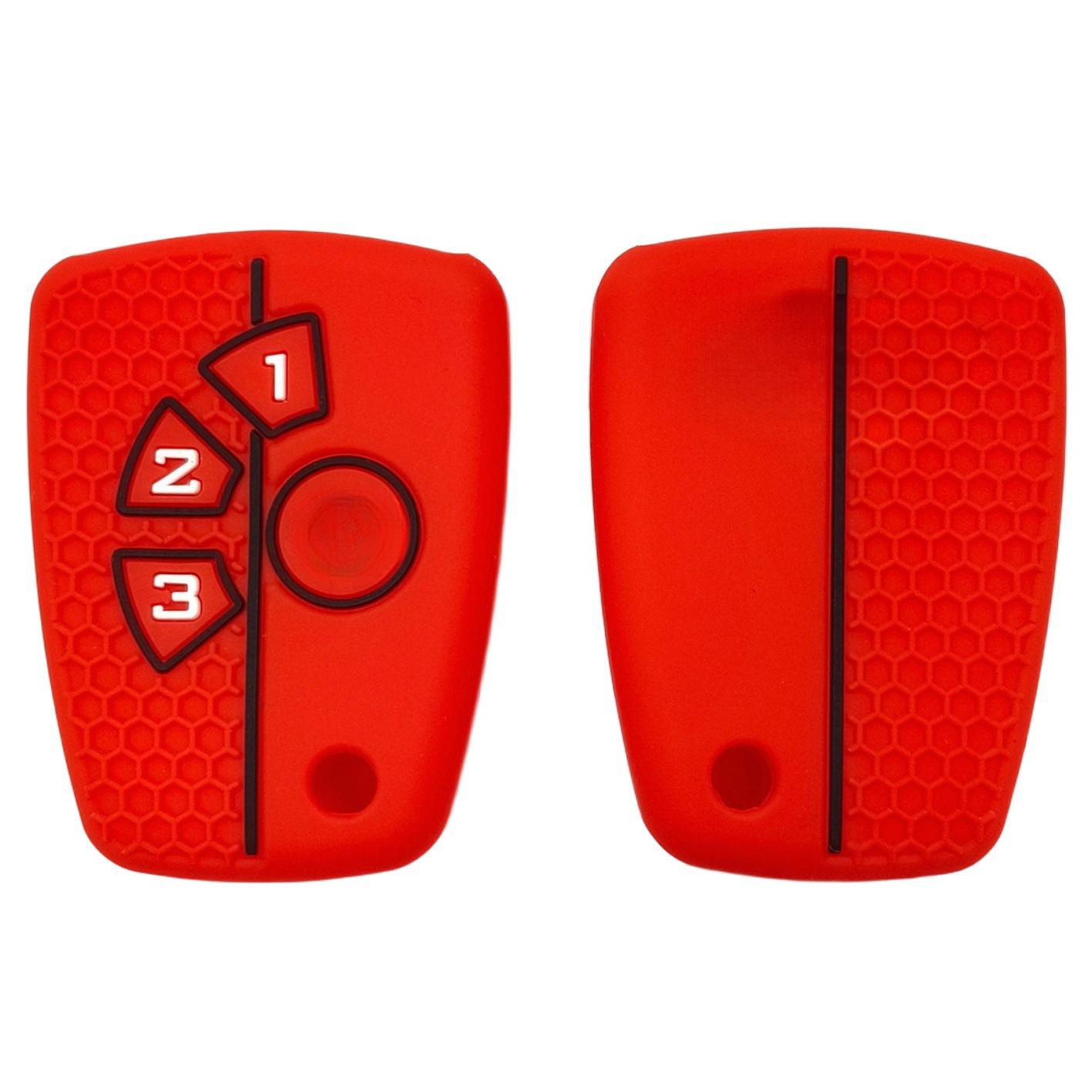 

Rubber Car Key Fob Cover Silicone Protector Case for Chevrolet Cruze Spark Onix Silverado Volt Camaro Aveo Sonic Accessories