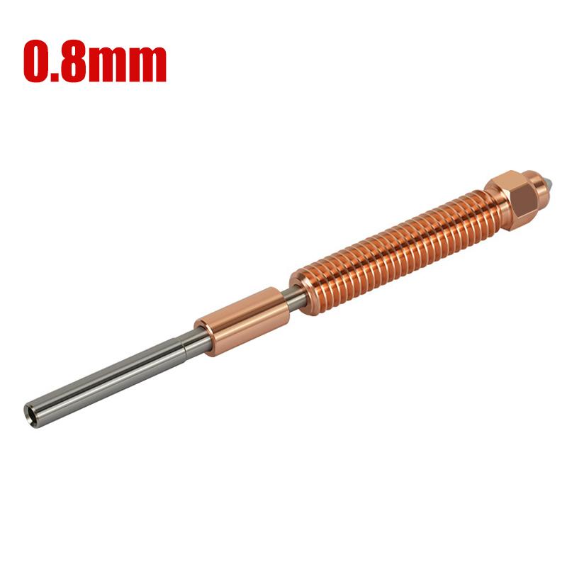 For Creality K2 Plus Nozzle Quick-Swap Nozzle Kit Hardened Steel Nozzle All-Metal High-Flow Printing For Creality 3D Printers