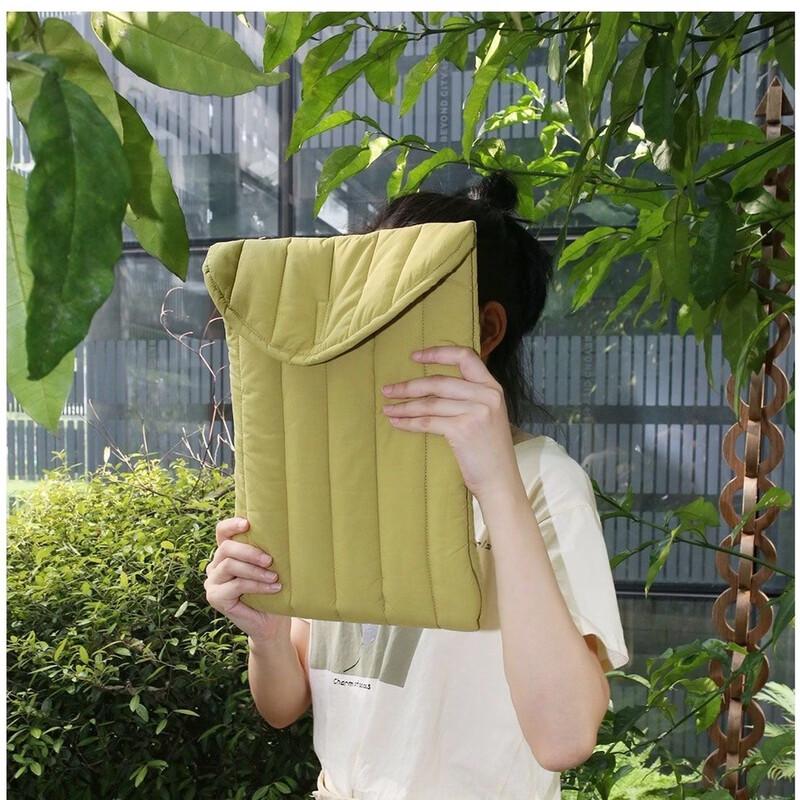 Lishen Space Cotton Double-Sided Embroidered Laptop Protective Sleeve