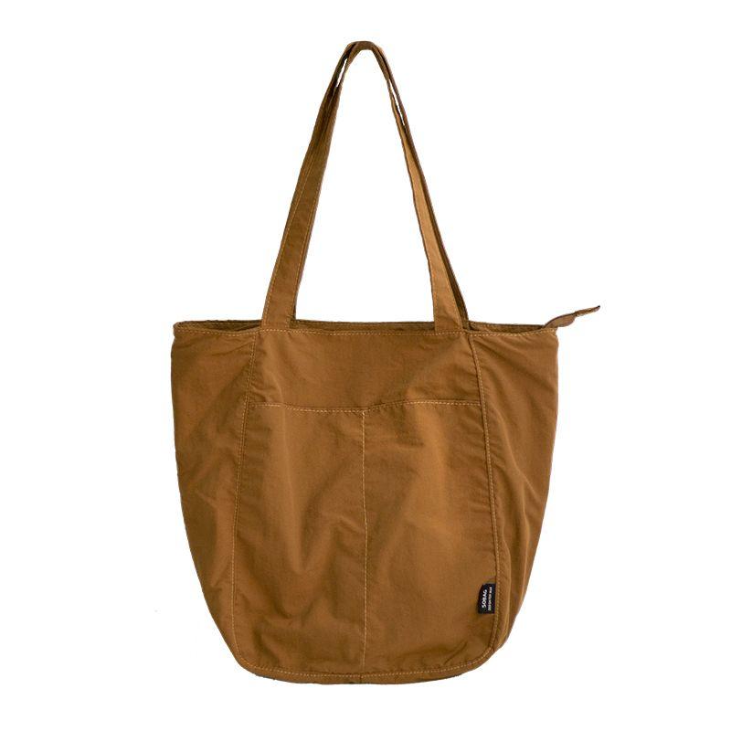 

Sobag Japanese Style Waterproof Nylon Stylish Cloth Bag CAMEL