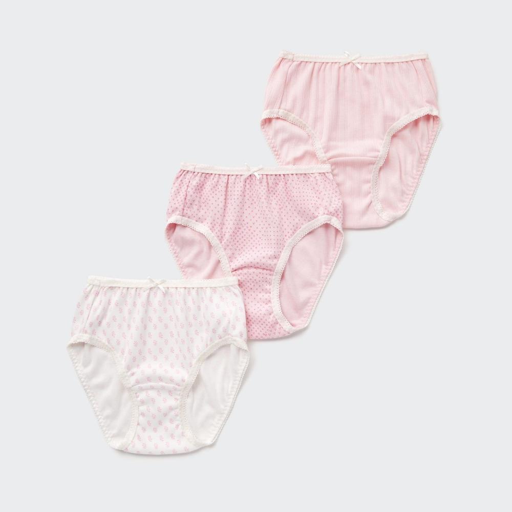 Uniqlo Japan Girls Shorts  Flower  Regular  3 Piece Set 