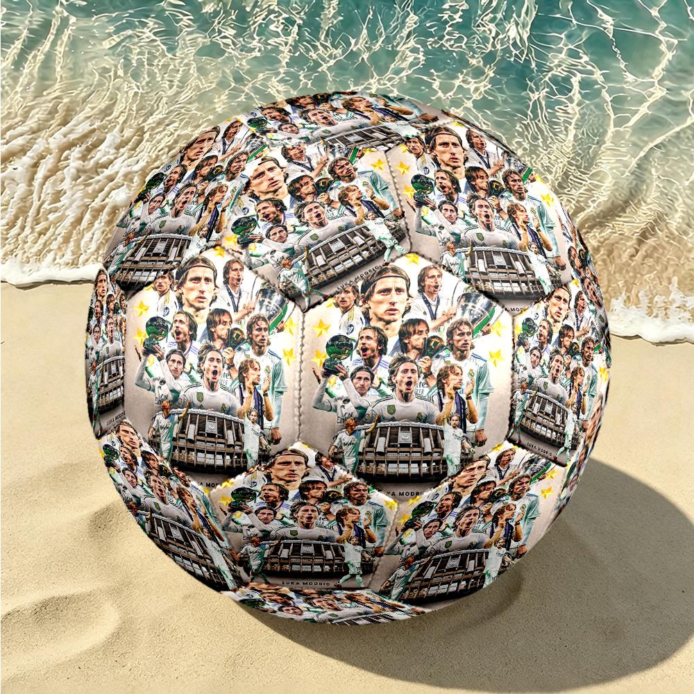 1pc Luka Modric Birthday Size 5 Soccer Ball, Suitable for Practice Matches/tournament Training,Lightweight and Durable mdlq7036