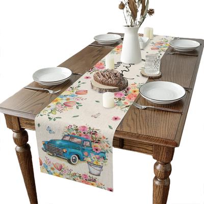 Washable Napkin Table Flag Table Runner Table Napkin Table Cloth